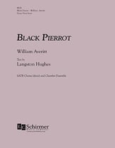 Black Pierrot SATB Choral Score cover